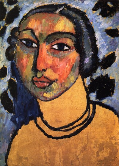 A Jewish Woman, c.1912 by Alexej von Jawlensky